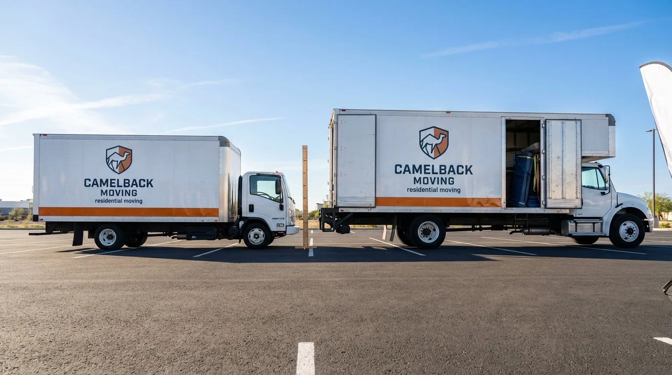Moving truck size capacity guide in Wiscasset